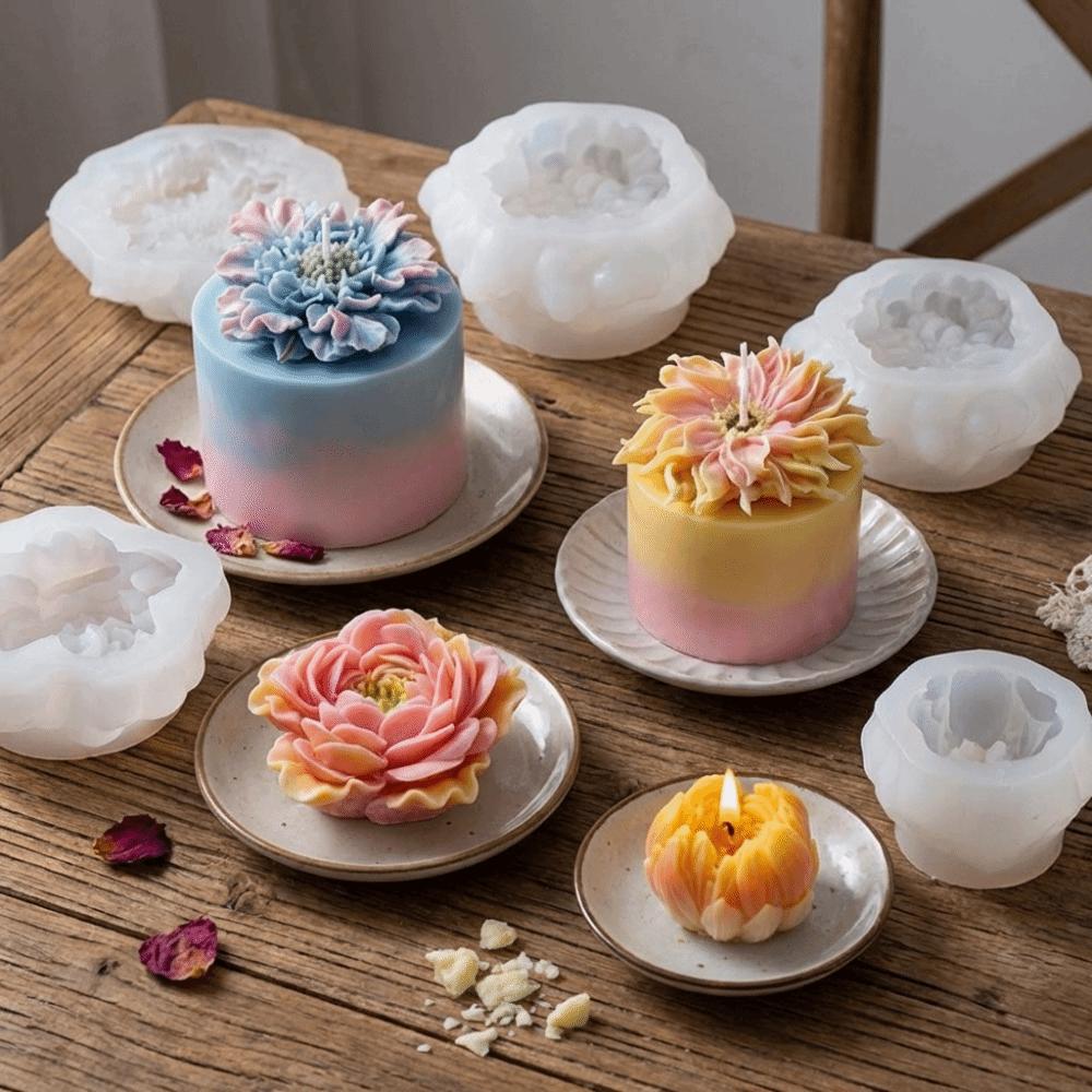 Realistic Mousse Cake Decorating Flexible Epoxy Resin Mold Baking Tool Soap Mold Cake Baking