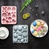 1PC Bunny Eggs Easter Theme Silicone Mold Fondant Candy Chocolate Mould 3d Rabbit Epoxy Resin Mold
