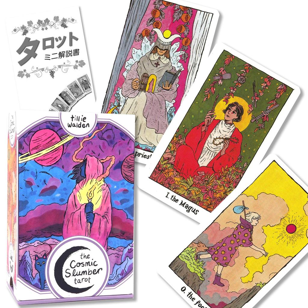 The Cosmic Slumber Tarot Reading Japanese Instruction Manual Authentic Tarot 78 Cards Tarot, Instructions, Included, Cards,