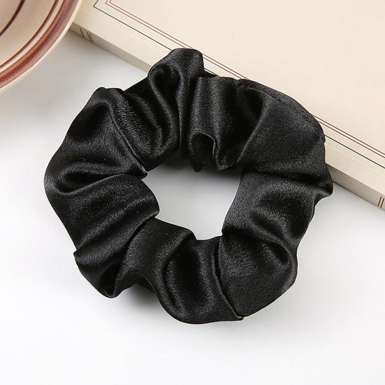 Hair Tie Adjustable Fit High Elasticity Smooth Satin Hair Band Soft Non-Irritating Scalp Hair Holder Daily Party Outing Hair Accessory