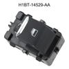 Black Glass Switch Car Glass Switch ABS Anti-Corrosion Black Non-Deformation OEM Number H1BT-14529-AA Practical Design