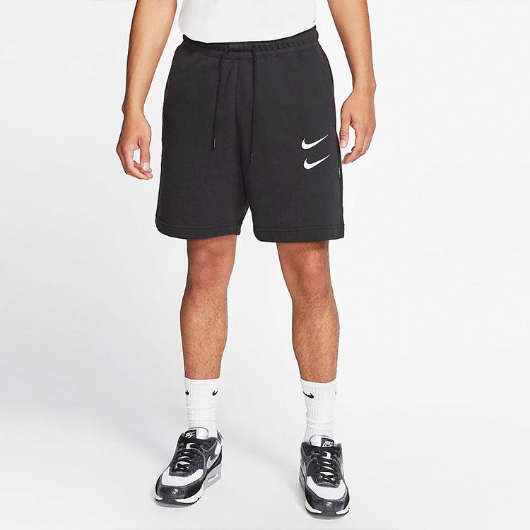 Nike French Terry Loose Sports Casual Shorts Men Shorts Black CJ4883-010