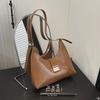 Retro Underarm Bag Casual Commuter Single Oulder Crossbody Bag Fashionable Minimalist Small Square Bag High Quality Shoulder Bag