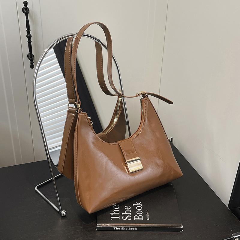 Retro Underarm Bag Casual Commuter Single Oulder Crossbody Bag Fashionable Minimalist Small Square Bag High Quality Shoulder Bag