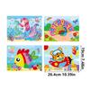 Cartoon Mosaic Diamond Paste Painting Back Can Colored Handmade Material DIY Crystal Paste Drawing Children Puzzle Gift JXB