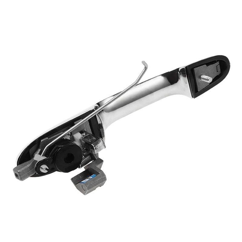 Exterior Chrome Door Handle Front Left/Right Driver Side for 500 OE:735592012 735485872