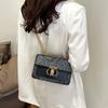 Minimalist Chic Crossbody Bag With Vintage Style And Trendy Street Fashion Elements