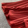 Women Jumpsuits Pleated High Waist Flared Wide Leg Pants Spring Summer Jumpsuit