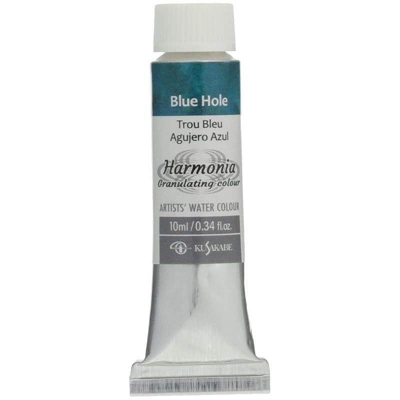 

KUSAKABE transparent watercolor paint harmonia blue hole 10ml (No. 4)