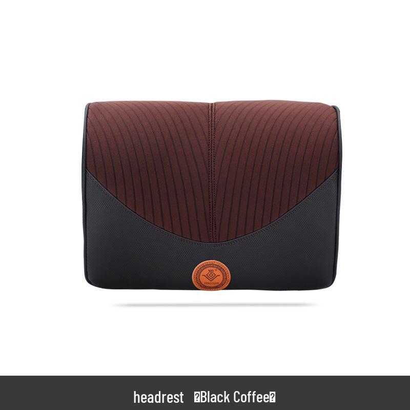 Memory Foam Car Headrest & Lumbar Support Pillow