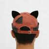 Cute Cat Ears Brimless Hat Hip Hop Beanie Hat Retro Style Melon Docker Cap  Outdoor