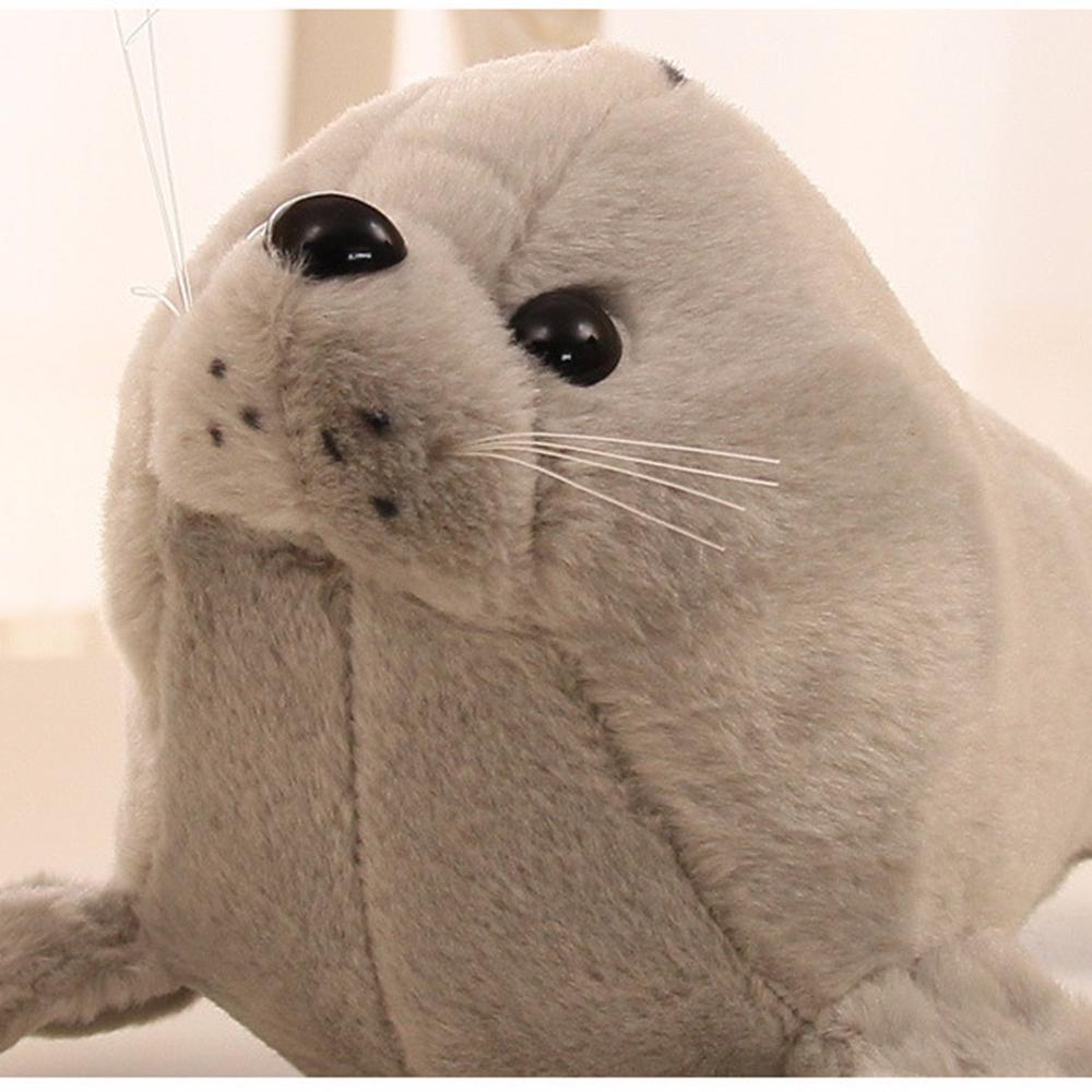 25CM Cute Baby Seal Plush Toy Small And Delicate Kawaii Super Soft Aquarium Souvenir Animal Children's Birthday Christmas Gift