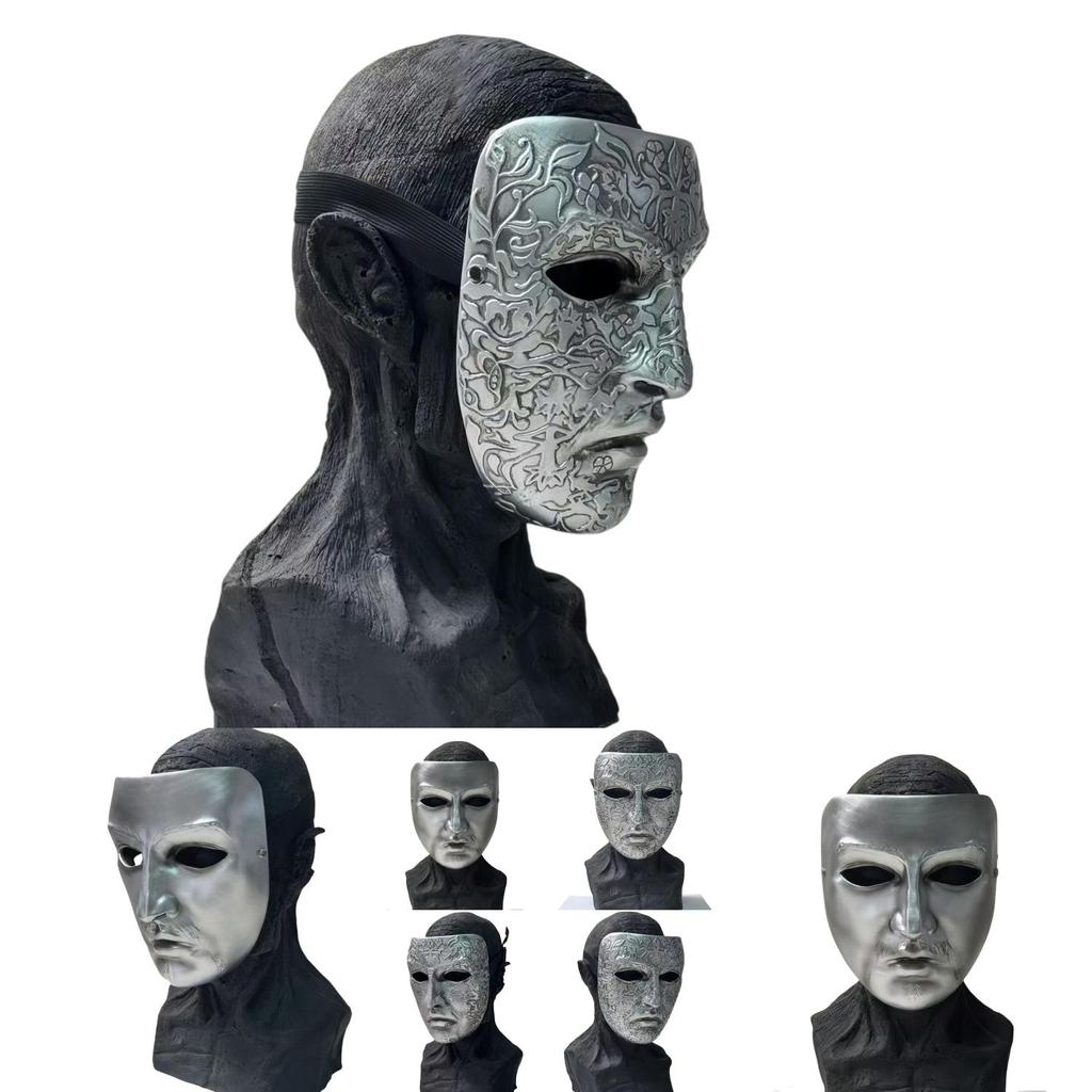 Baldwin IV Jeruzalémský Halloweenská Maska Pryskyřičný Kostým Obličejová Krytka Pro Cosplay A Festivaly