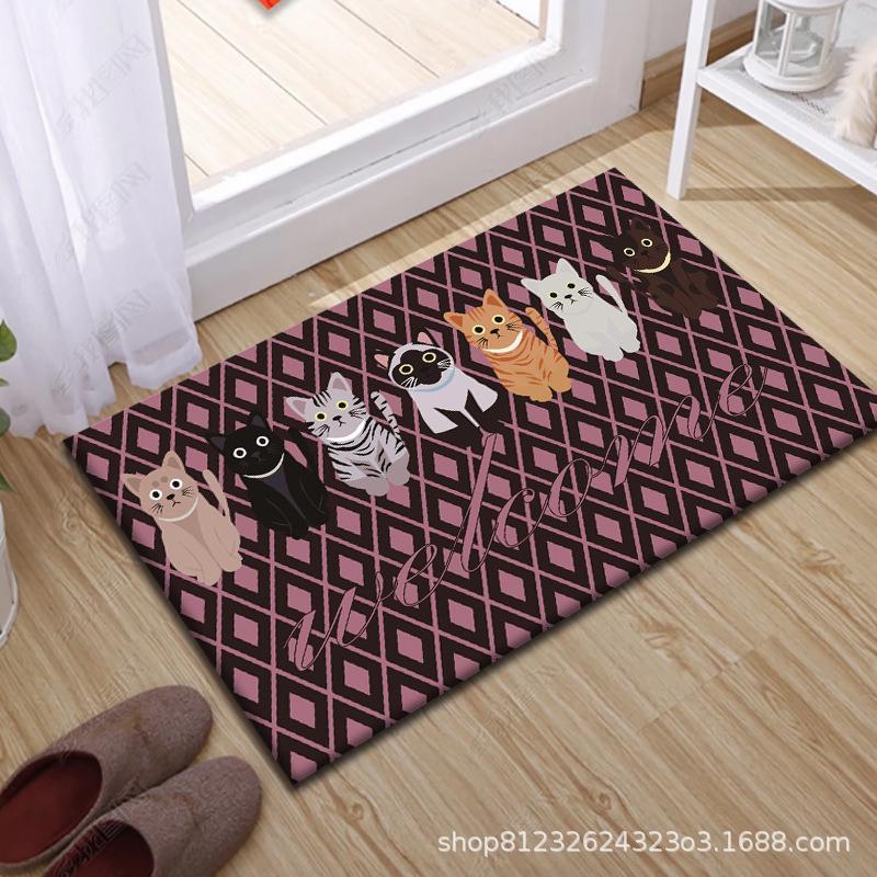 Absorbent Bathroom Door Mats: Cute and Functional Stepping Mats for Home and Toilet Entrances