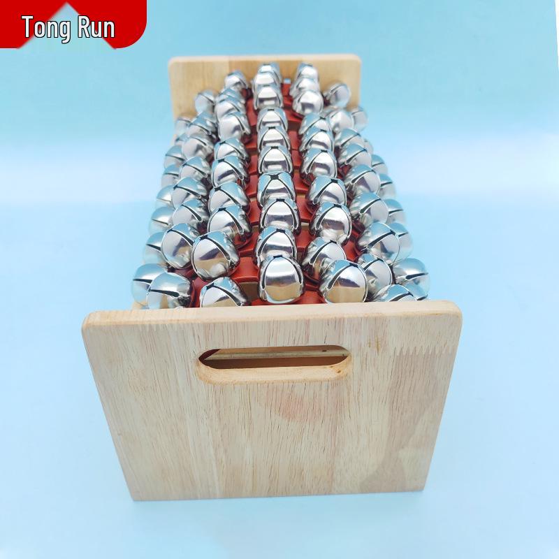 Kindergarten Orff Instrument Set: Hand Shake Bells with Storage Box (10 Bells)