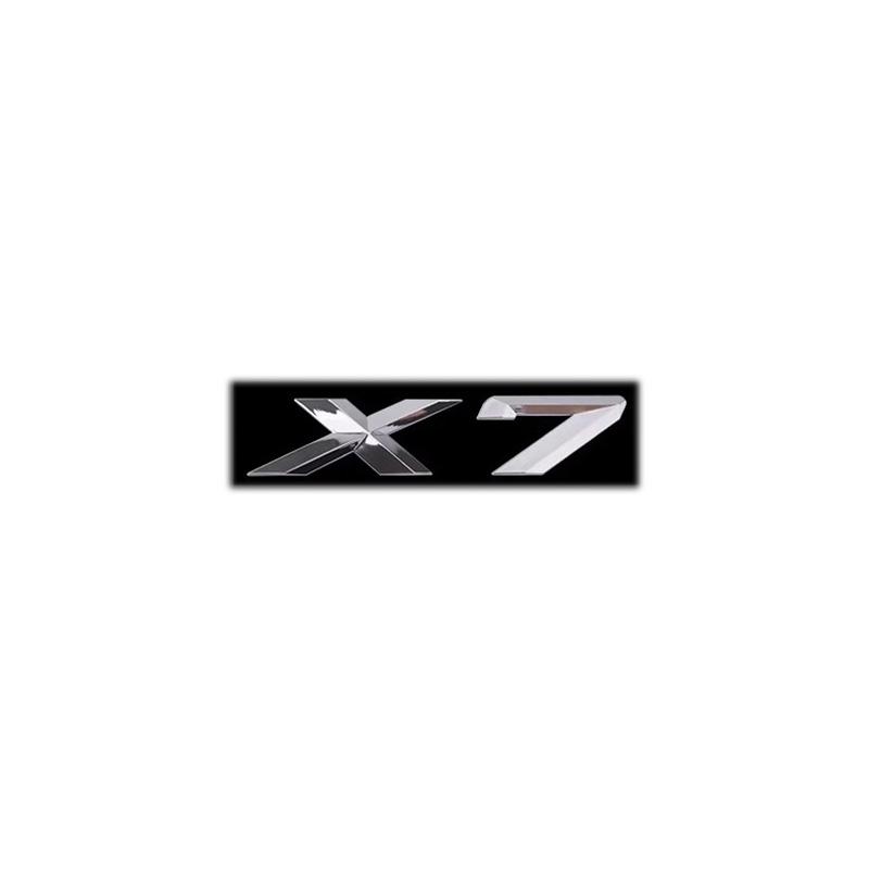 3D Car Letters Trunk Badge Sticker For BMW X1 E84 F48 X3 E83 G01 F25 X4 F26 G02 X5 E53 F15 E70 X6 E71 F16 Emblem Logo Lettering