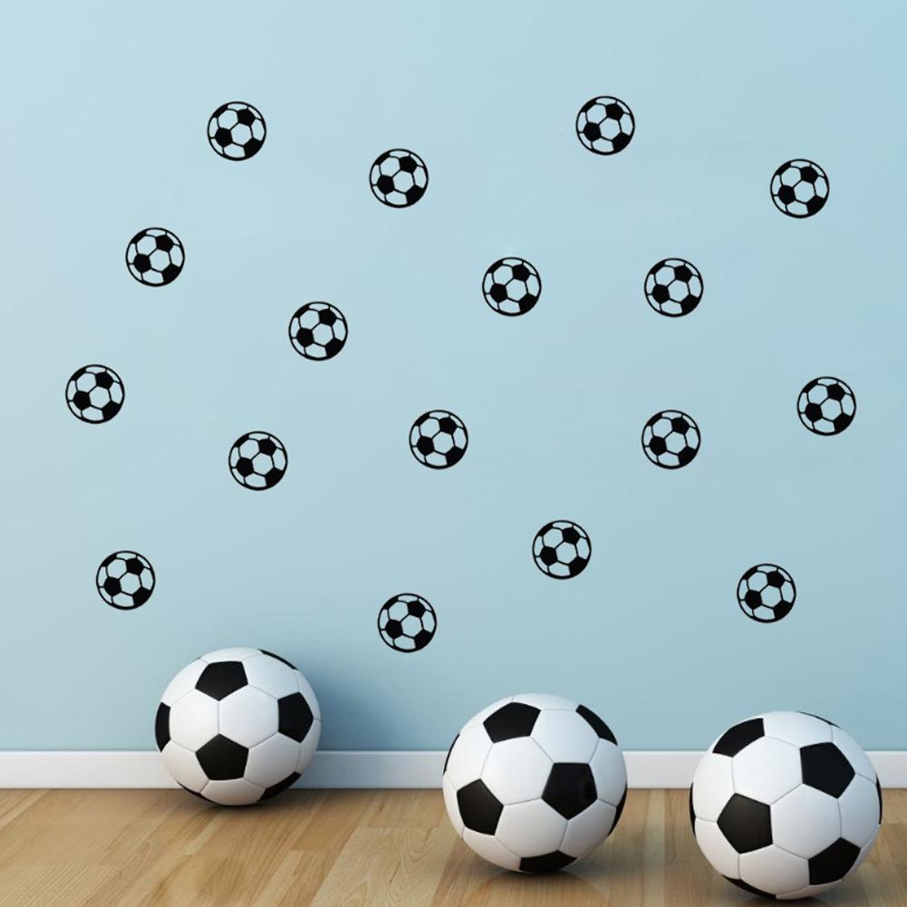 Adhesivo de Pared de Fútbol Calcomanía de Pared de Fútbol Decoración DIY para Dormitorio Sala de Estar