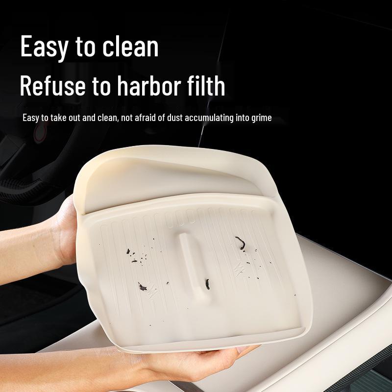 Xiaomi YU7 Anti-slip Wireless Charging Silicone Pad & Center Console Storage with Cup Holder
