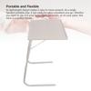 Folding Couch Table Tray for Eating Snack Food 3 Angles Settings Stowaway Laptop Stand Couch Dinner Table Tray