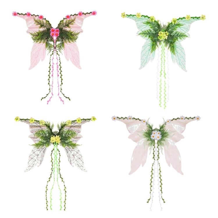 Fairys Wing Angel Wing Butterfly Wing Woodland Elf Wing Renaissances Halloween Costume Accessories Cosplay Dressing Up