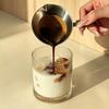 304 Stainless Steel Espresso Measuring Cup Double Spouts Coffee Extraction Cup  Coffee Catch