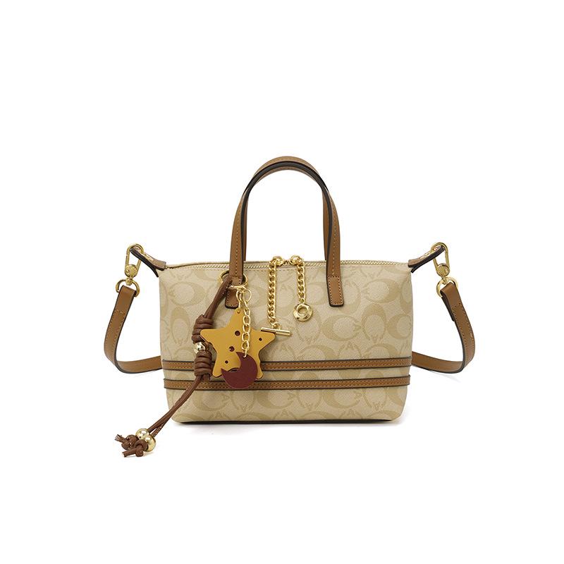 2026 Retro-Print Damen Luxus Crossbody-Tote - Vielseitig & Stilvoll
