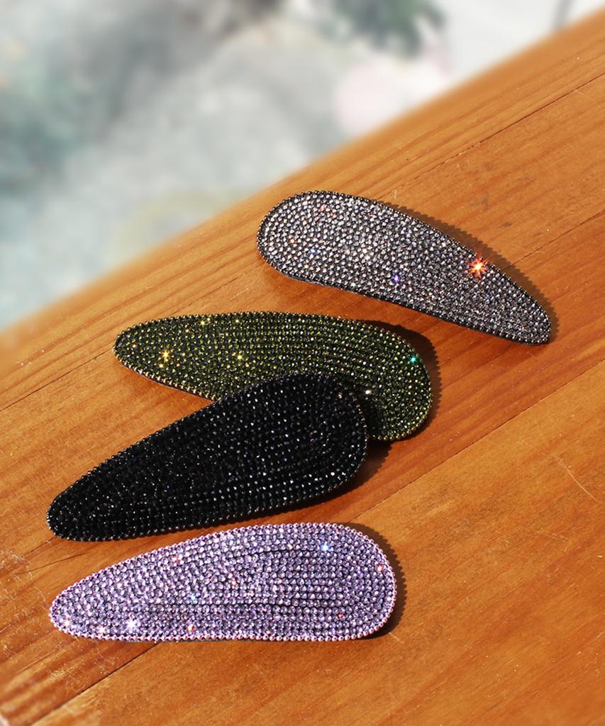 Racoha Mimi Glitter Snap Point Hairpin