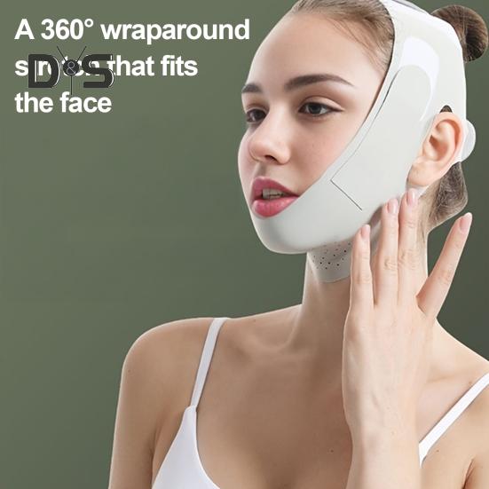 V Line Lifting Strap Anti-Aging Chin Strap for Jawline Contouring Reusable Face Toning Belts Facial Slimming Bandage