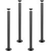 711.2MM Adjustable Desk Legs, Reinforced Steel Office Table Furniture Legs Set of 4 for DIY, 544.3KG Load Capacity Heavy Duty Desk Legs, Quick