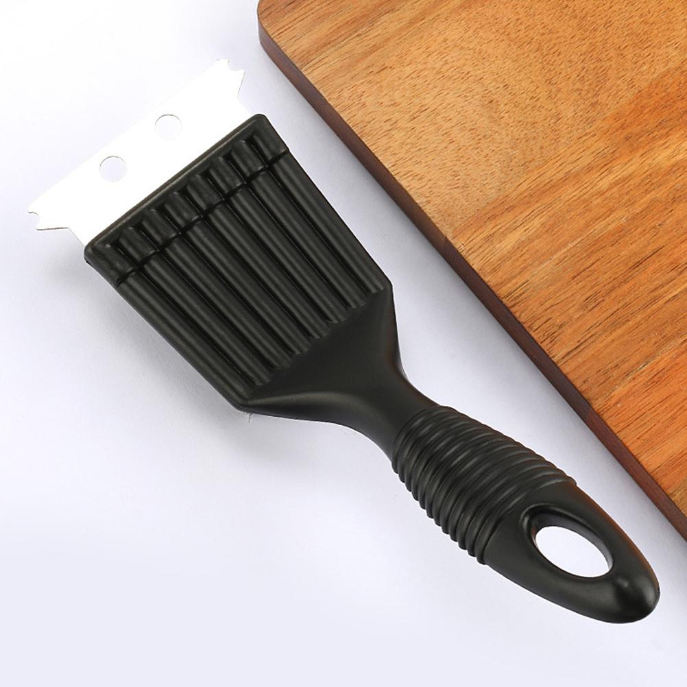 2 Stück BBQ Grillbürsten Edelstahlborsten Reinigungsbürsten Barbecue Grillbürsten Schaber