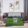 New Character Chill Guy Blanket Warm Soft Novelty Plush Throw Blanket For Outdoor Picnic Flannel Bedspread Bed Cover