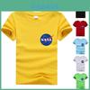 Premium Qualität Nasa Weltraum Astronaut T-Shirt Für Jungen Und Mädchen Kinder Rundhals Kurzarm