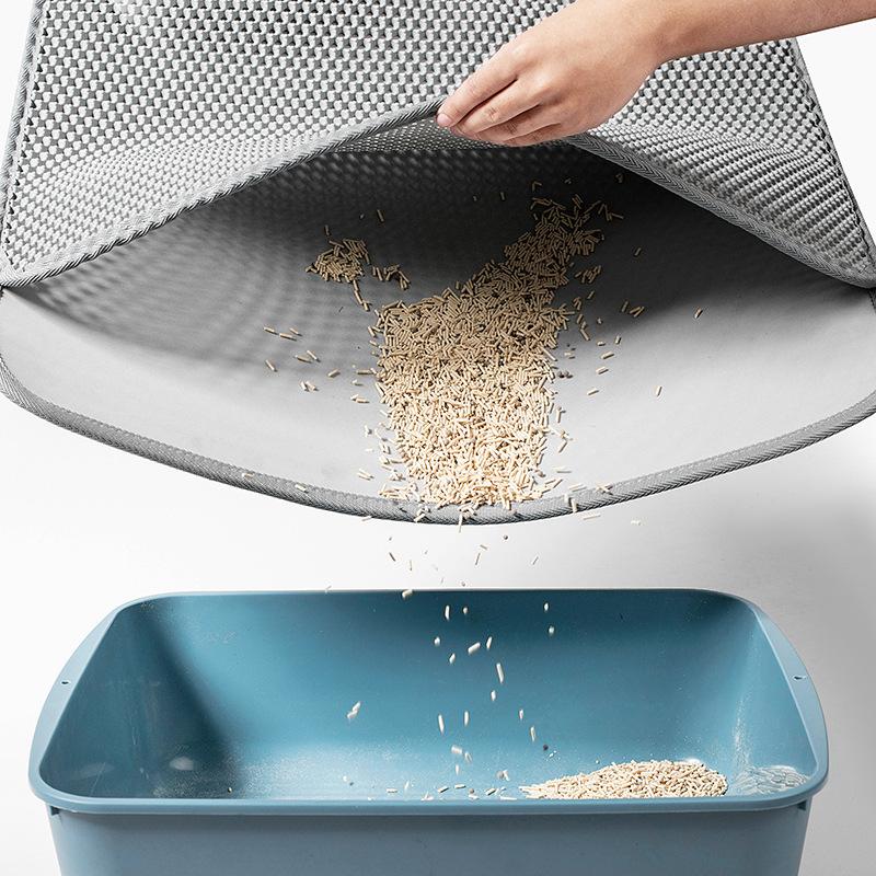 2025 vânzări directe EVA pisică de companie câine strat dublu lavabil covoraș litieră pisică