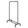 Clothes Rack, Heavy Duty Clothing Garment Rack with Hanging Rod and Bottom Storage Area, Clothing Rack for Bedroom Guest Room
