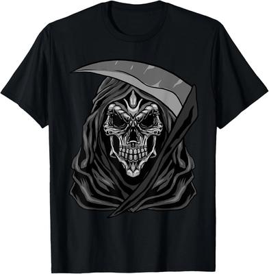 Grim Reaper Angel Of Death Cool Scythe Dead Mower Gift Idea T-Shirt
