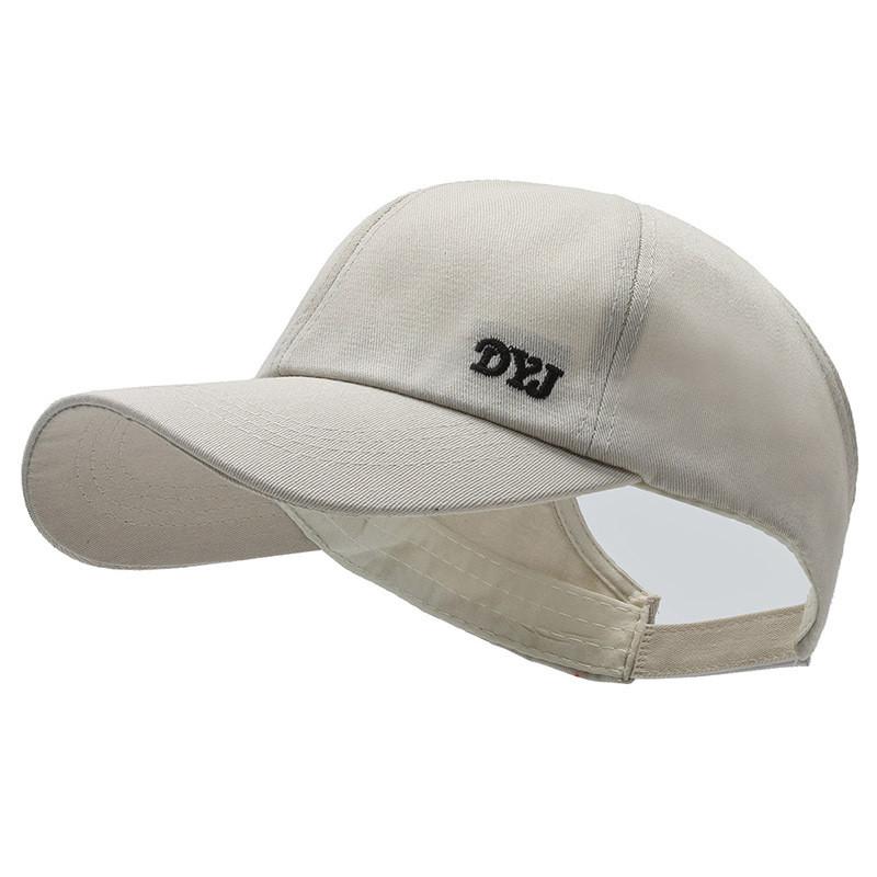 Letter Baseball Dyj Cap Summer Uv Protection Hat Breathable Sport Peaked Caps