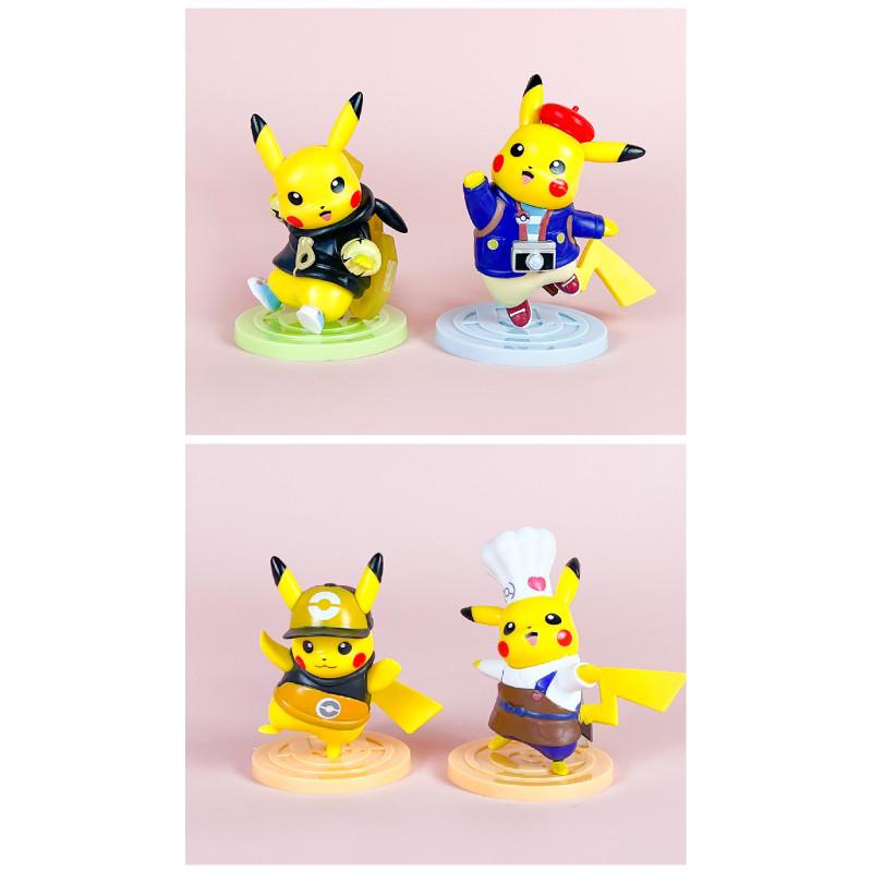 Pvc Series Pikachu Action Figure Model Toy Doll Decoration Kids Gifts