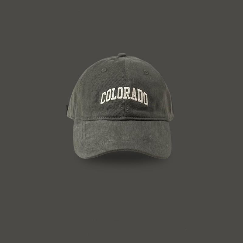 65 Big Head Circumference, Big Face, Small Peaked Cap for Women's Autumn New Student Casual Versatile and Thin Baseball Cap