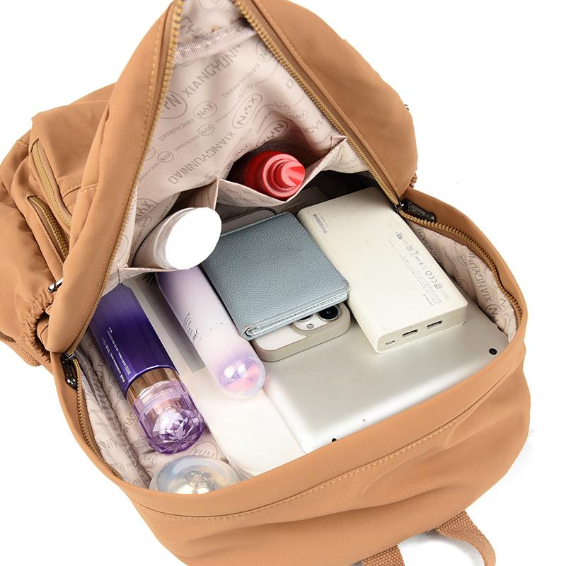 Women's Backpack Travel Backpack Large Capacity Lightweight Nylon Bag Student Schoolbag