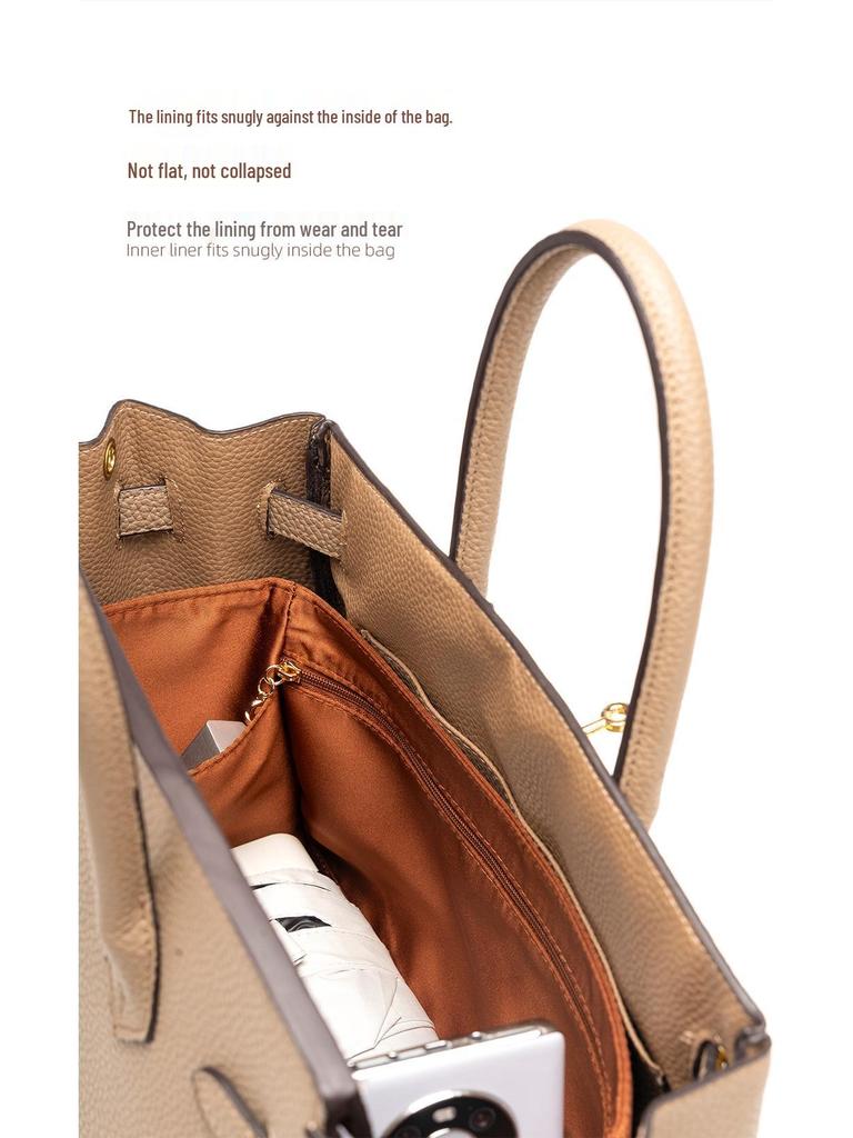 Birkin Platinum Bag Inner Storage & Support Organizer - Acetate Silk Cosmetic Bag