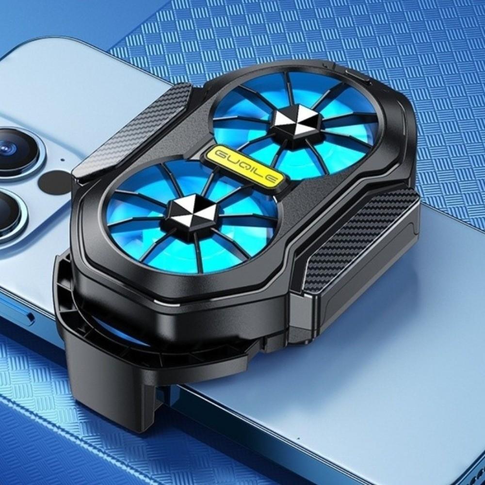 Rechargeable Mobile Phone Cooler 600mAh Dual Fan Cooler New Game Cooling Back Clip For Gaming