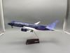 43CM Plane B787 Riyadh Air Airline Airplane Resin Aircraft with Lights with LED Light for Collection or Gift