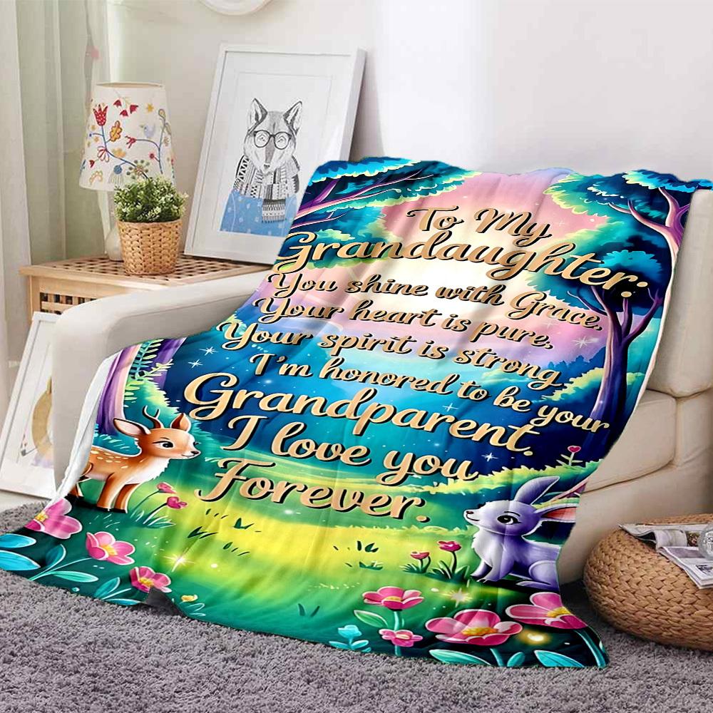 1 Stück Oma & Opa Liebe Decke - Perfektes Geschenk für Geburtstage, Weihnachten & Halloween - Weich, Warm & Vielseitig yy250909148