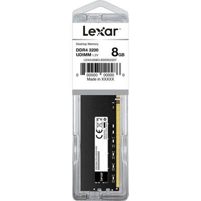 Barrette Mémoire - LEXAR - DDR4 8 Go - 288 PIN U-DIMM - 3200 MHz CL22 - 1.2 V - Blister