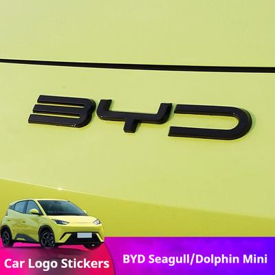 Pro BYD Seagull Byd Dolphin Surf Dolphin Mini 2023-2025 Zčernalé Logo Auta Modifikace Černý Znak Auta Samolepka Dekorace