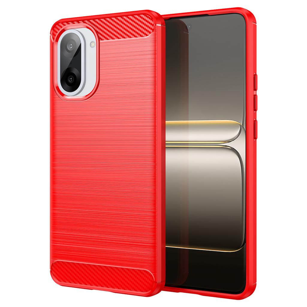 For OnePlus Ace 5 Racing 5G/Nord CE5 5G Case Protective Phone Cover Carbon Fiber Texture Brushed