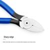 7" and 8" Industrial Grade Angled Pliers - High Carbon Steel Electrician Tools for Cutting Models and Sprues
