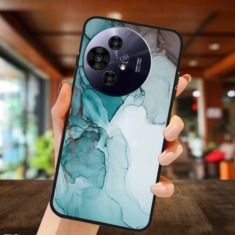 

TPU Phone Case For TCL 50 PRO Nxtpaper 5G Soft Back Cover Marble Pattern Printed Shell Silicone Fashion Funda TCL 50pro Nxtpaper -TCL 50 PRO Nxtpaper