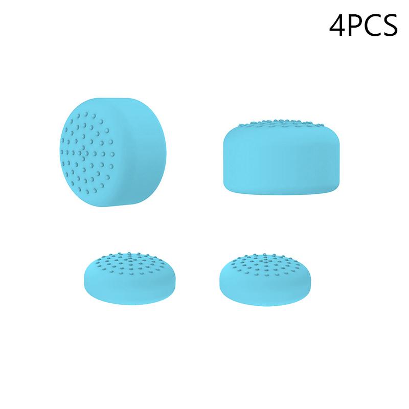 4/6 szt. Silikonowy antypoślizgowy zestaw nakładek na joystick do Switch 2, osłona joysticka, nasadka na kciuk, nakładka na grip kontrolera, skin, etui na gamepad Joycon