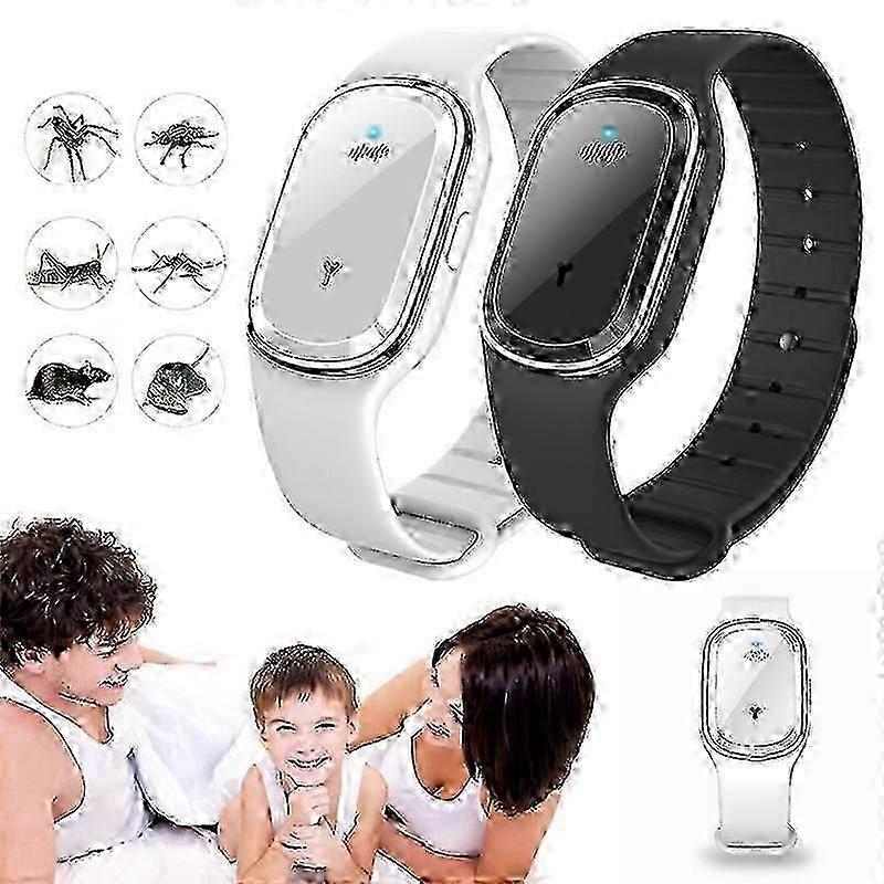 Moskito Pro USB Rechargeable Waterproof Bracelet Watch